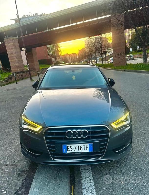Usata Audi A3 2014 Grigio Berlina