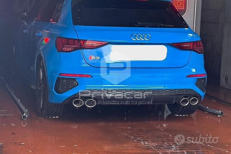 Usata Audi S3 Sportback Comfort 310 CV (228 kW) 2020 Blu Utilitaria