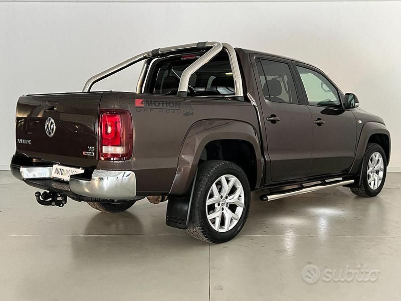 Usata VW Amarok Highline 258 CV (189 kW) 2020 Marrone Pick-up
