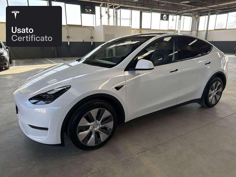 Usata Tesla Model Y Long Range AWD 258 kW (351 CV) 2021 Pearl white multicoat SUV
