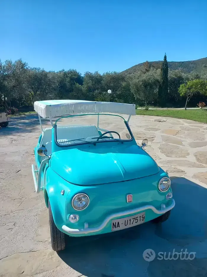 Usata Fiat 500 1970 Rosso Utilitaria