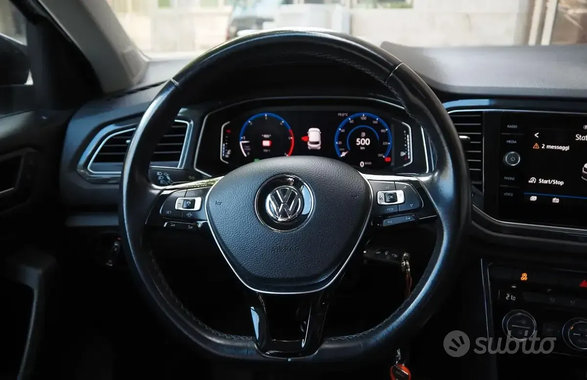 Usata VW T-Roc Advance 150 CV (110 kW) 2019 Bianco SUV