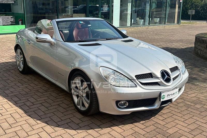 Begagnad Mercedes SLK200 Chrome 184 HK (135 kW) 2008 Grå Cab