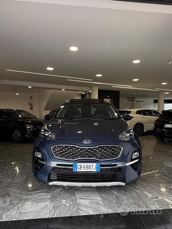 Usata Kia Sportage GT-Line 136 CV (100 kW) 2020 Blu SUV