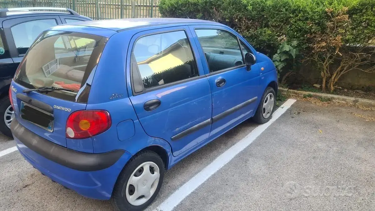 Usata Chevrolet Matiz 51 CV (37 kW) 2001 Bluazzurro Utilitaria