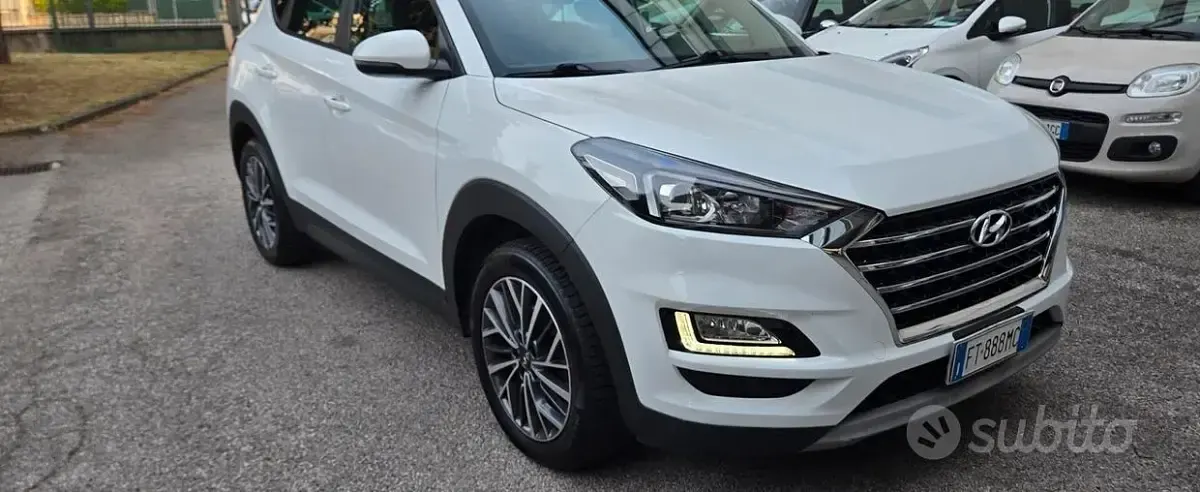 Usata Hyundai Tucson 136 CV (100 kW) 2019 Bianco SUV