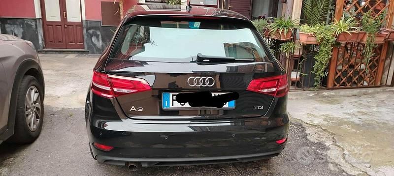 Usata Audi A3 Sportback 2017 Nero Utilitaria