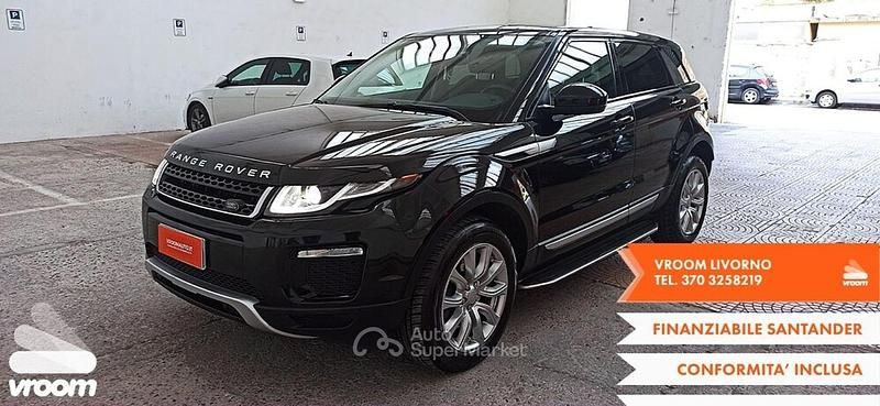 Usata Land Rover Range Rover evoque Pure 150 CV (110 kW) 2018 Nero SUV