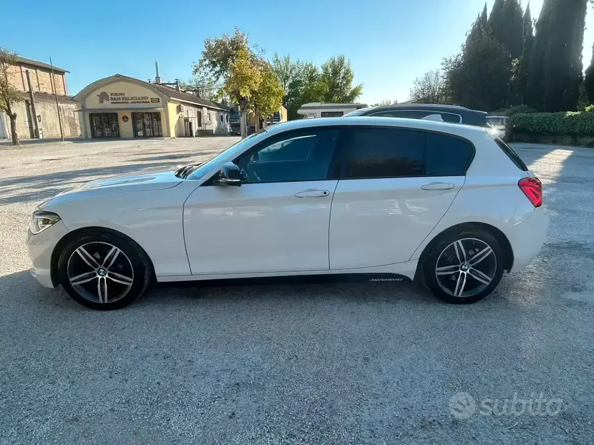 Usata BMW 116 116 CV (85 kW) 2015 Bianco Utilitaria