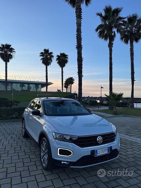 Usata VW T-Roc Advance 150 CV (110 kW) 2022 Bianco SUV