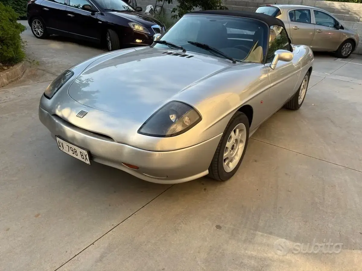 Usata Fiat Barchetta 131 CV (96 kW) 1998 Grigio Cabrio