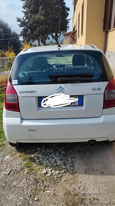 Usata Citroën C2 70 CV (51 kW) 2009 Bianco Utilitaria