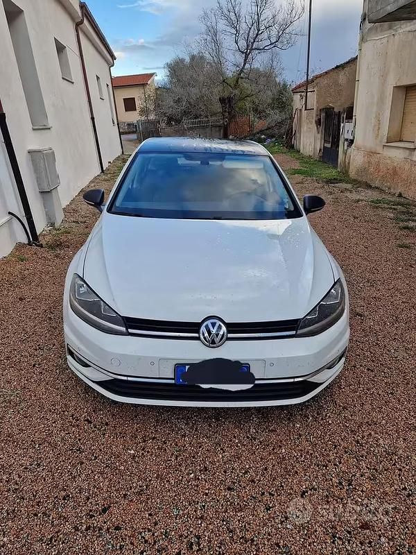 Usata VW Golf VII 2018 Bianco Berlina