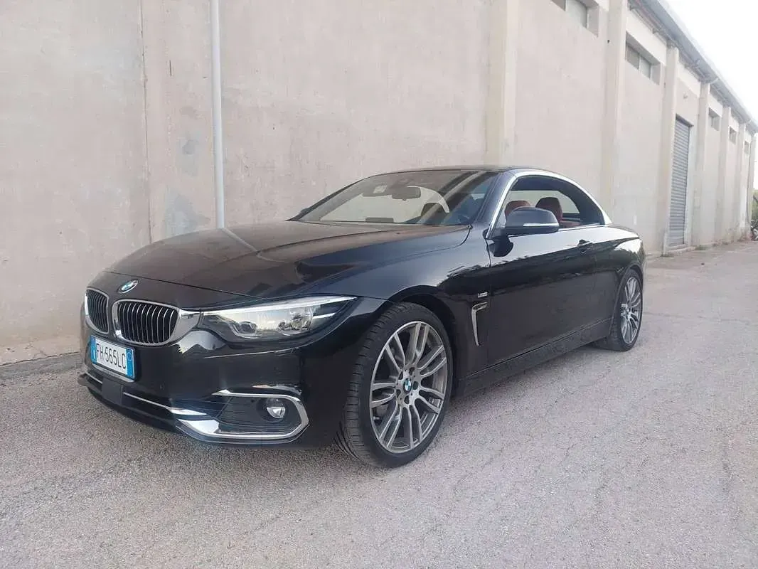 Usata BMW 425 Luxury Line 224 CV (164 kW) 2017 Nero Cabrio