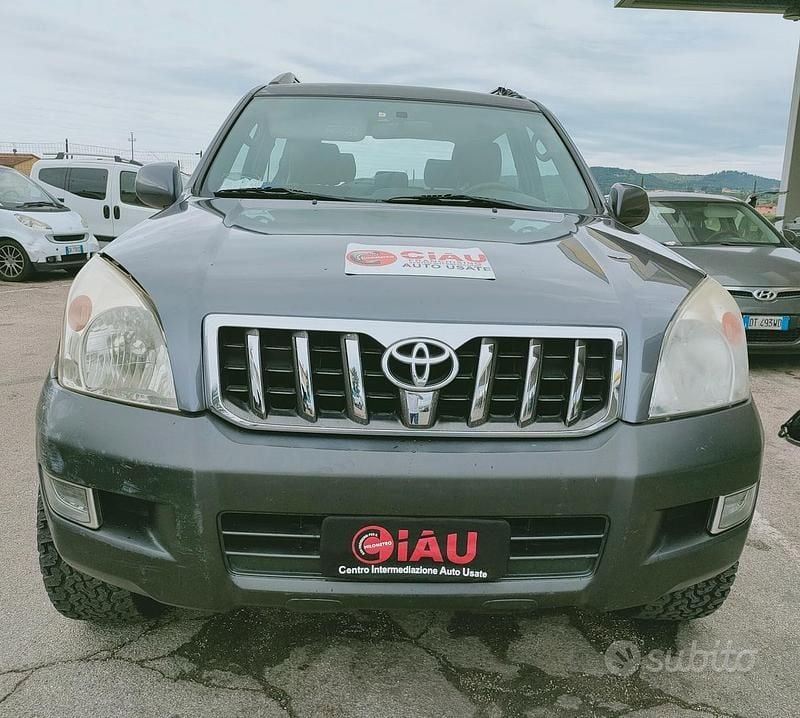 Usata Toyota Land Cruiser 163 CV (119 kW) 2003 Grigio SUV
