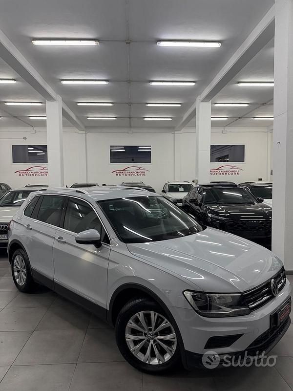Usata VW Tiguan Sportline 150 CV (110 kW) 2020 Bianco SUV