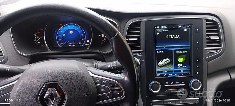 Usata Renault Mégane GrandTour 131 CV (96 kW) 2018 Bianco Station wagon