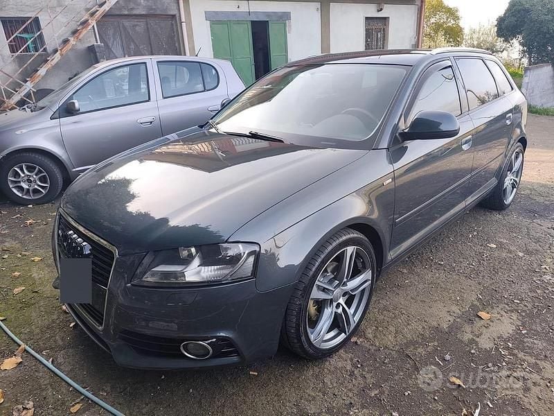 Usata Audi A3 S-Line 2010 Grigio Utilitaria