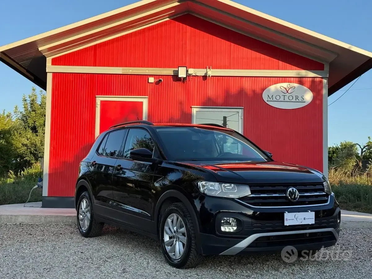 Usata VW T-Cross Style 95 CV (69 kW) 2020 Nero SUV