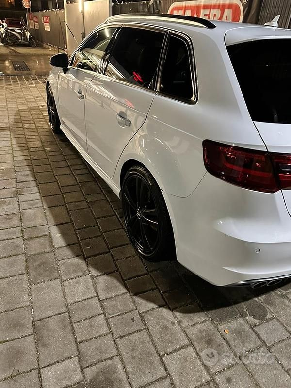 Usata Audi A3 S-Line 2013 Bianco Berlina