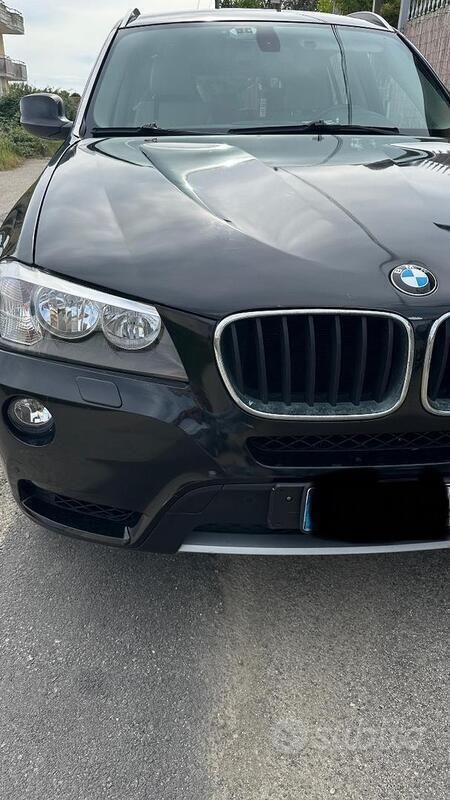 Usata BMW X3 177 CV (130 kW) 2011 Nero SUV