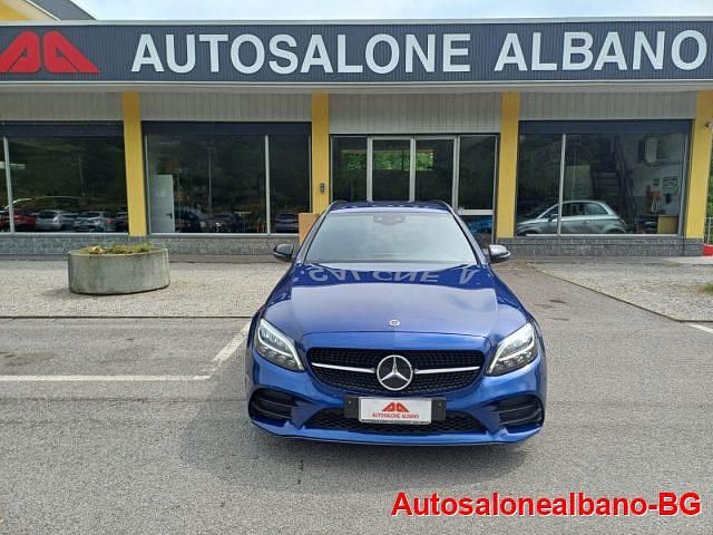 Usata Mercedes C220 AMG 2021 Blu Station wagon