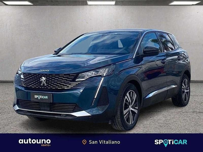 Usata Peugeot 3008 Allure 131 CV (96 kW) 2022 Blu SUV