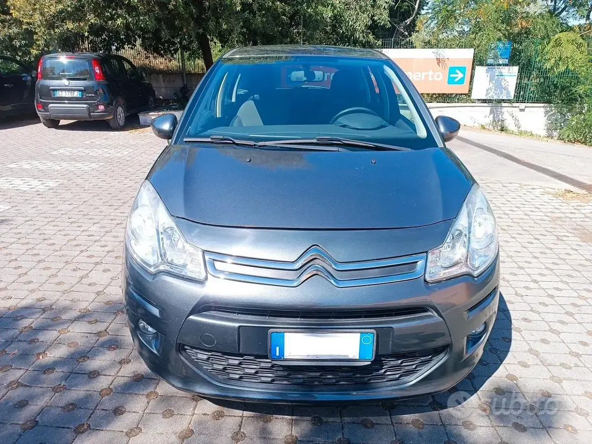 Usata Citroën C3 PureTech 82 CV (60 kW) 2015 Grigio Berlina