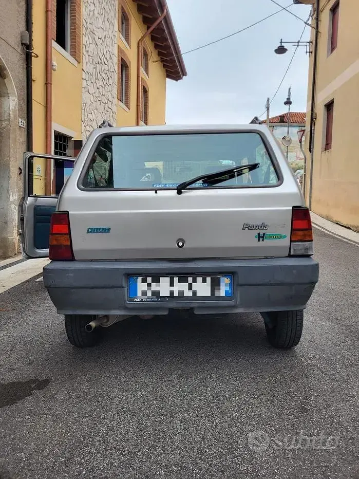 Usata Fiat Panda 54 CV (39 kW) 2002 Grigio Utilitaria