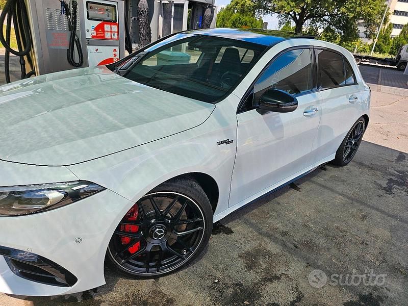 Usata Mercedes A45 AMG 421 CV (309 kW) 2021 Bianco Berlina