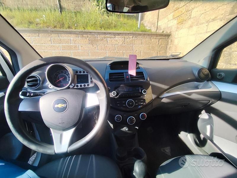 Usata Chevrolet Spark 68 CV (50 kW) 2013 Bianco Utilitaria