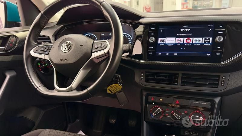 Usata VW T-Cross Style 95 CV (69 kW) 2020 Blu SUV