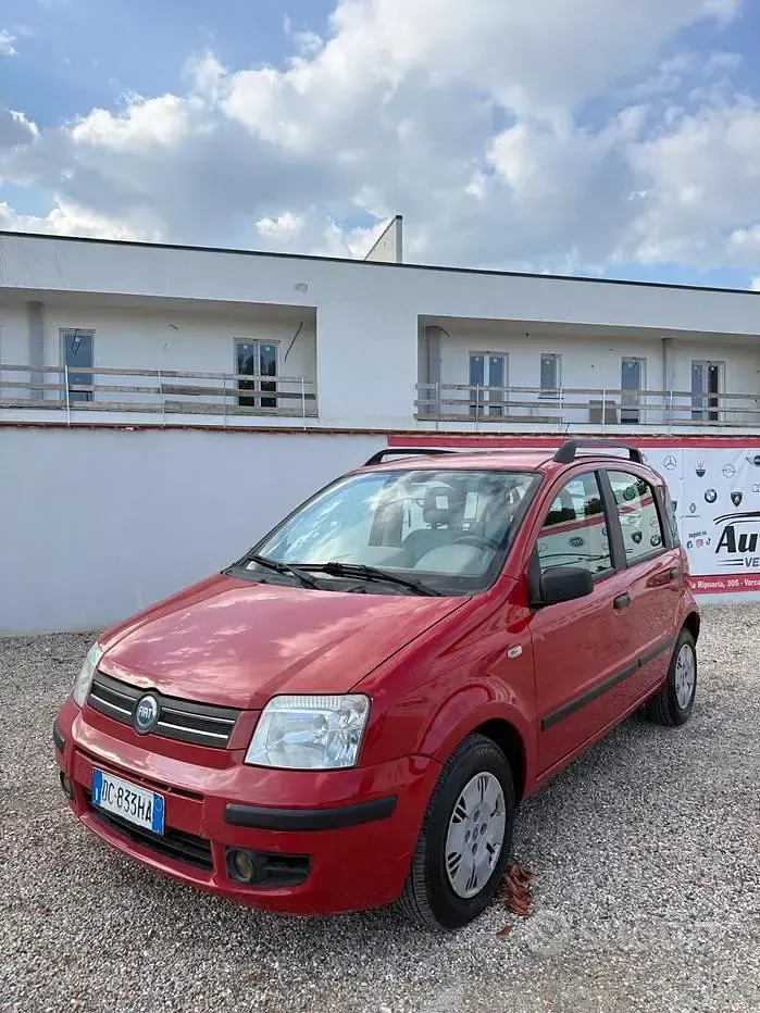 Usata Fiat Panda Dynamic 60 CV (44 kW) 2006 Rosso Utilitaria