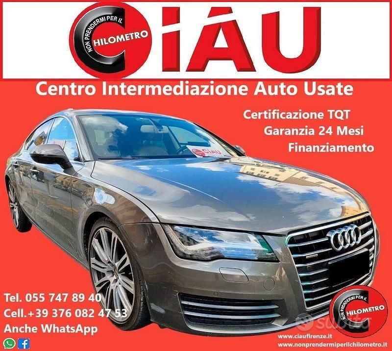 Usata Audi A7 245 CV (180 kW) 2012 Marrone Utilitaria