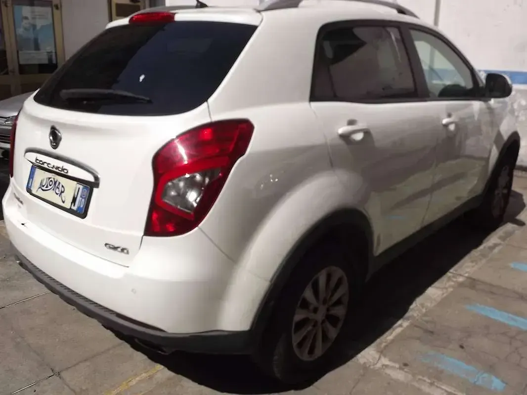 Usata SsangYong Korando 150 CV (110 kW) 2014 Bianco SUV