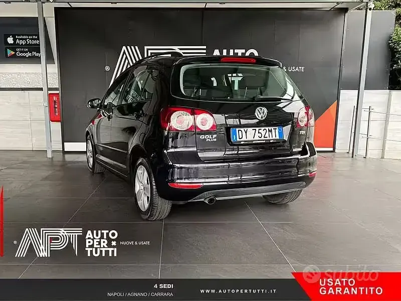 Usata VW Golf Plus Highline 105 CV (77 kW) 2010 Nero Monovolume