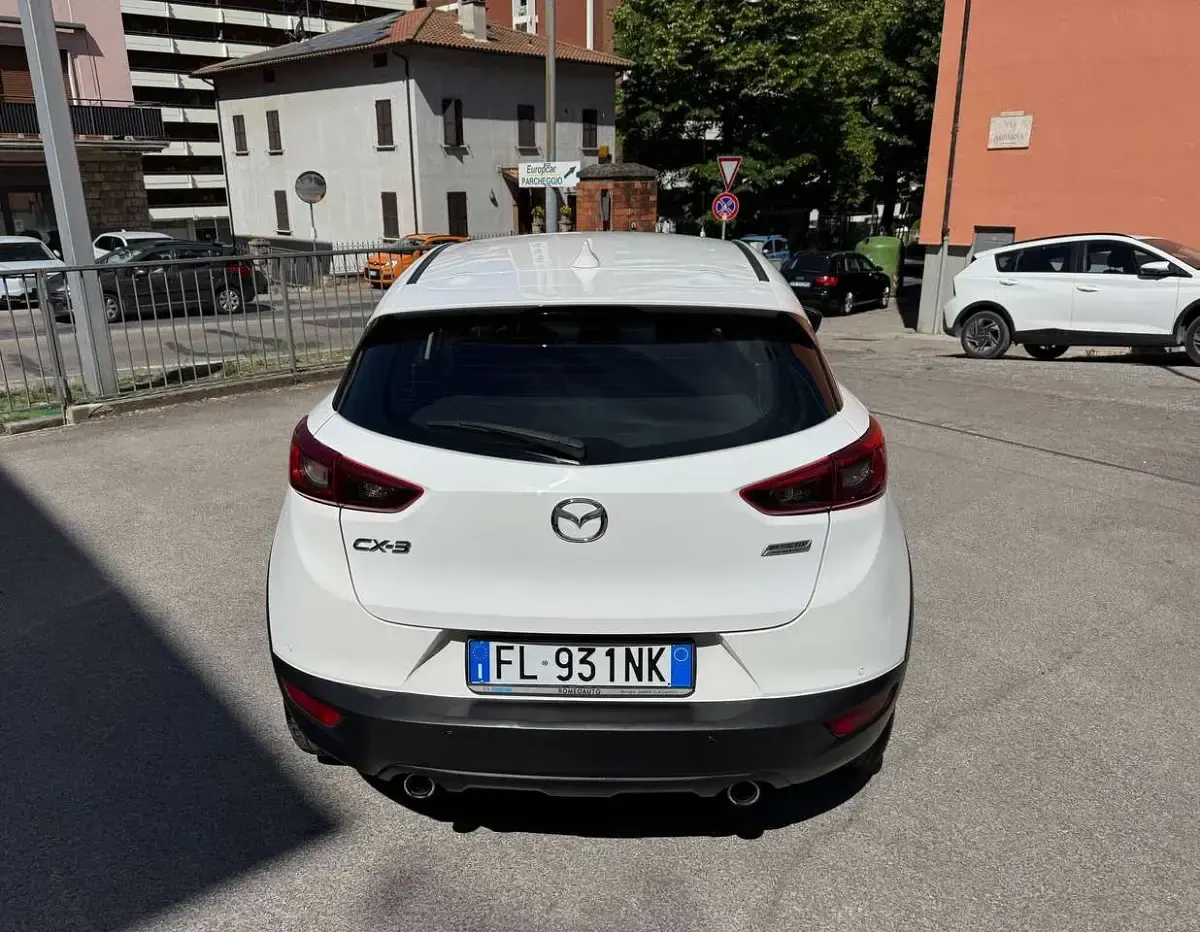 Usata Mazda CX-3 Evolve 105 CV (77 kW) 2018 Bianco SUV