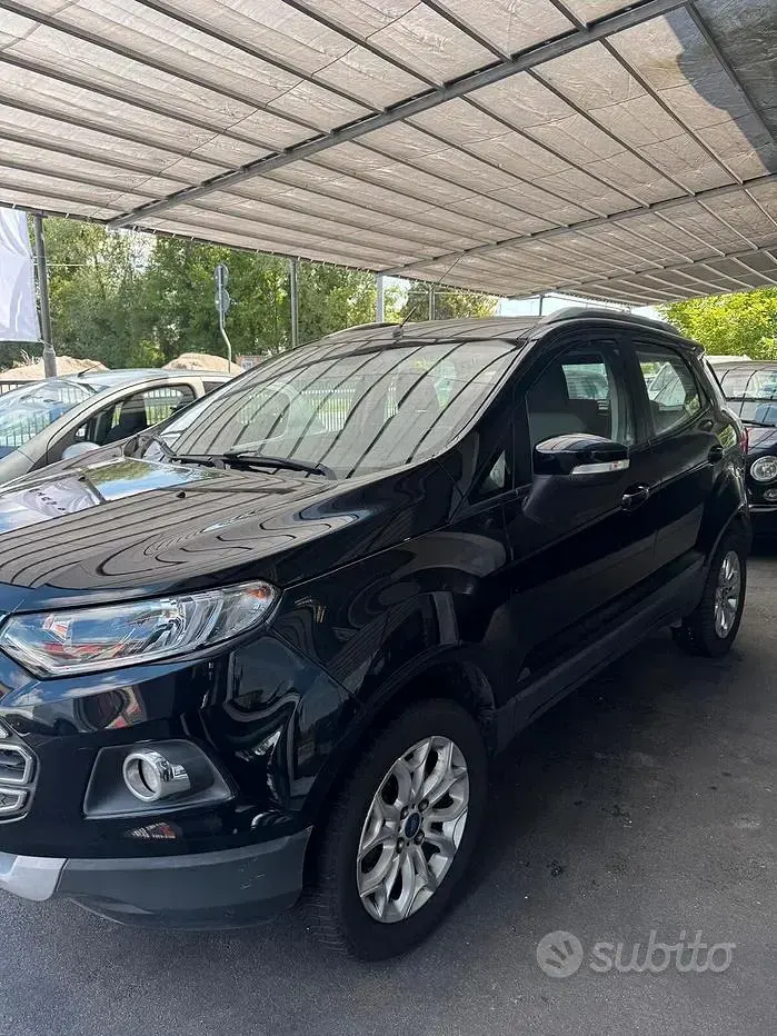 Usata Ford Ecosport Titanium 90 CV (66 kW) 2014 Nero SUV