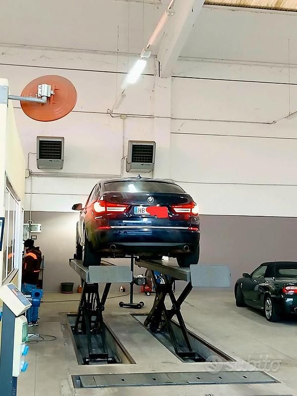 Usata BMW 535 Luxury Line 306 CV (225 kW) 2014 Blu Coupé