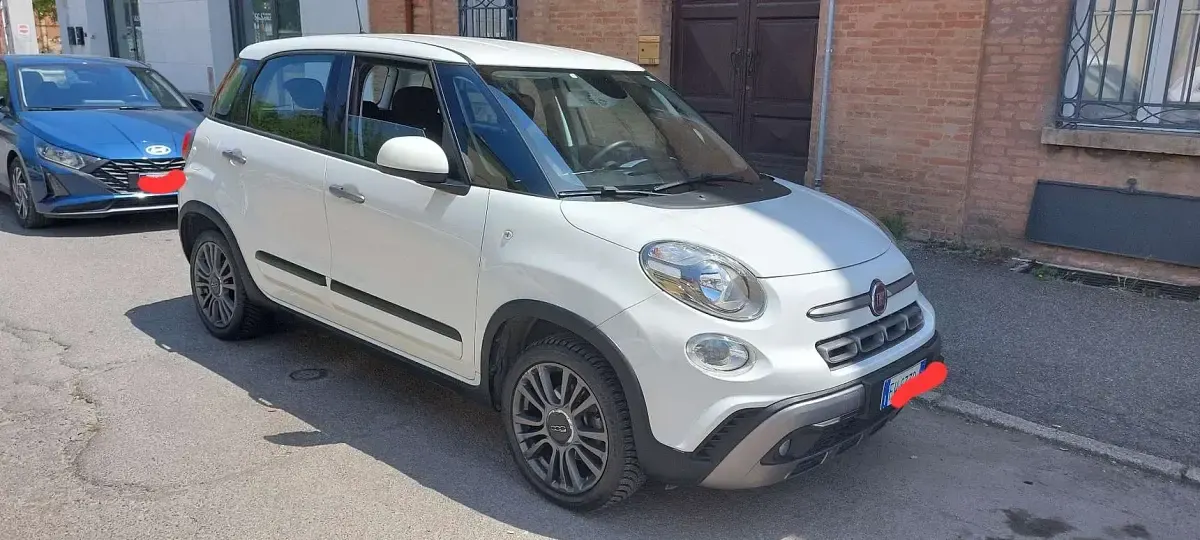 Usata Fiat 500L Cross 95 CV (69 kW) 2019 Bianco Monovolume