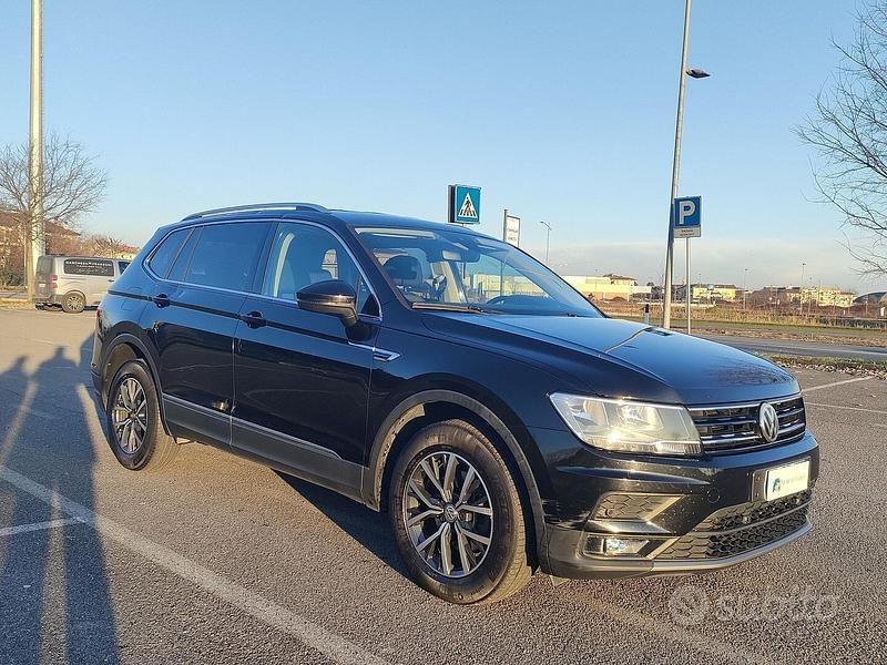 Usata VW Tiguan Allspace Advance 150 CV (110 kW) 2018 Nero SUV