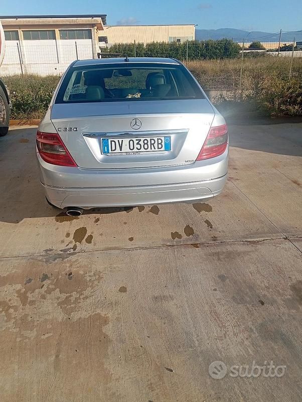 Usata Mercedes C220 2009 Grigio Berlina