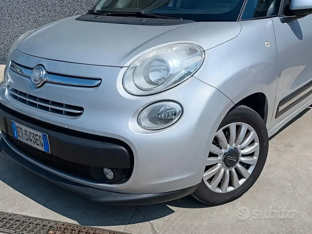 Usata Fiat 500L Lounge 85 CV (62 kW) 2013 Grigio Monovolume