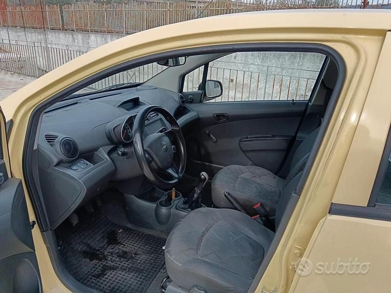 Usata Chevrolet Spark LS 68 CV (50 kW) 2014 Giallo Utilitaria