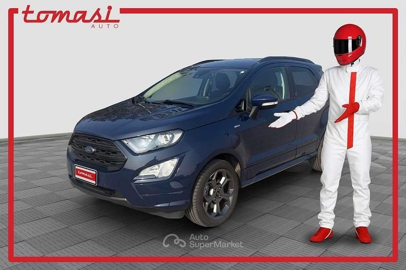 Usata Ford Ecosport ST-Line 125 CV (91 kW) 2022 Blazer blue SUV