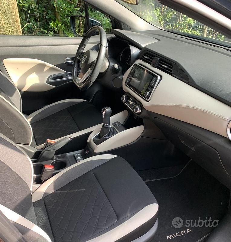 Usata Nissan Micra 92 CV (67 kW) 2022 Grigio Utilitaria