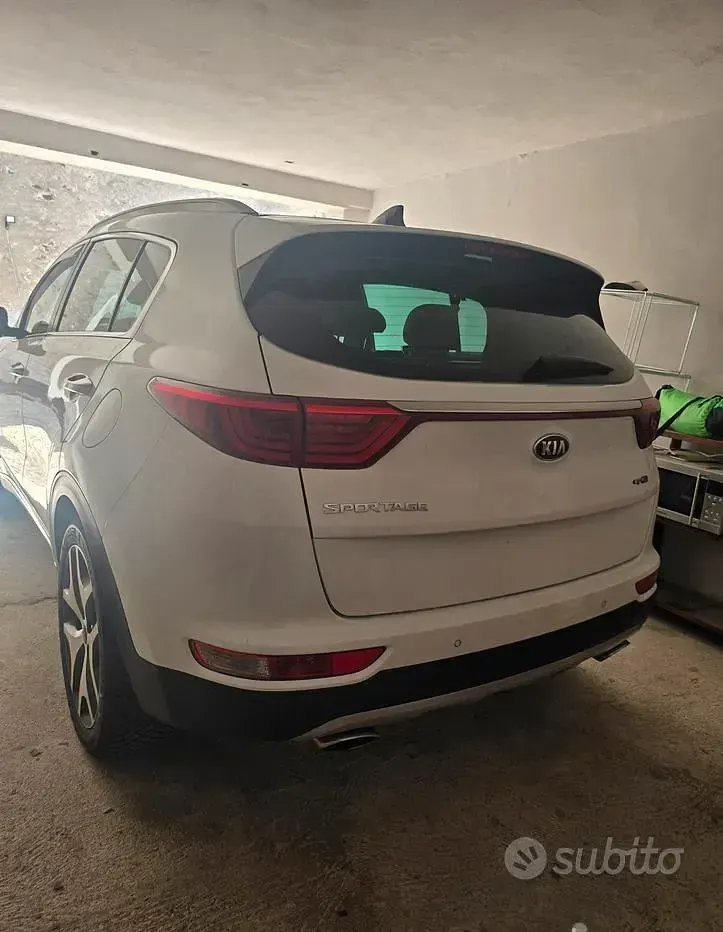 Usata Kia Sportage GT-Line 185 CV (136 kW) 2018 Bianco SUV