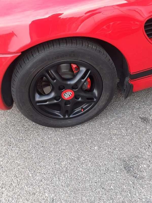 Usata Porsche Boxster 220 CV (161 kW) 2001 Rosso Cabrio