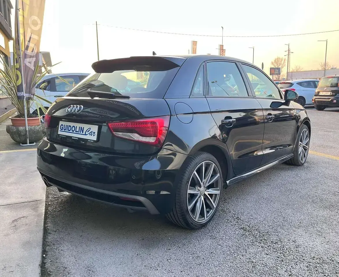 Usata Audi A1 S-Line 90 CV (66 kW) 2017 Nero Utilitaria