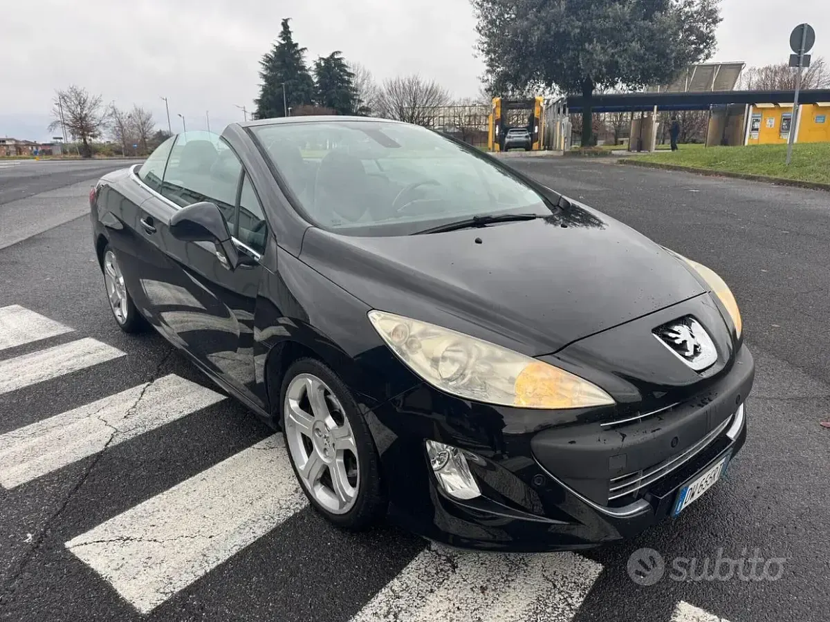 Usata Peugeot 308 CC 140 CV (102 kW) 2009 Nero Cabrio